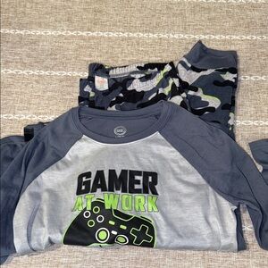 Wonder Nation Camouflage Pajama Set